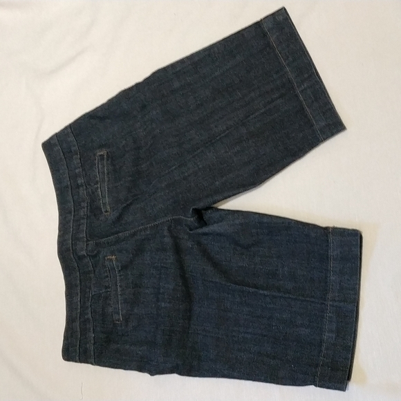 Kismet dark wash denim shorts size 10 - Picture 2 of 9